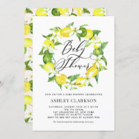 Chá de fraldas de Solo com Limão de Limão