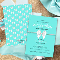 Chá de fraldas de Tiffany Arco Branco Elegante Aqu