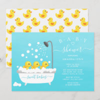 Chá de fraldas de triplas de pata de borracha bran