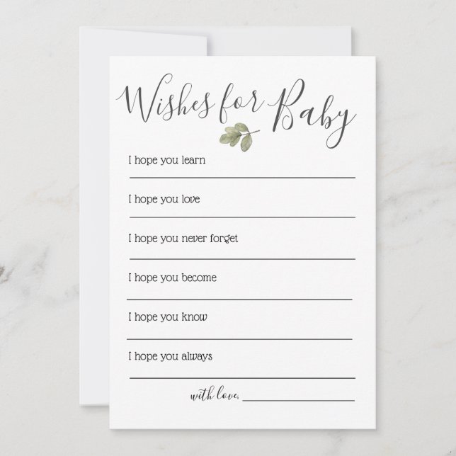 Convite Chá de fraldas De Urso Deseja Bebê (Frente)