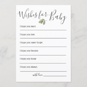 Convite Chá de fraldas De Urso Deseja Bebê