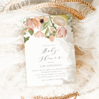 Chá de fraldas de Verão de Limonada Rosa Moderna