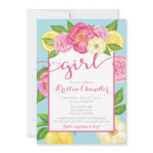 Chá de fraldas De Verão Do Jardim Floral