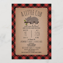 Chá de fraldas do Cubo do Urso Sonolento da Xadrez