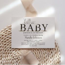 Convite Chá de fraldas dos Amigos dos Prados dos Animais d