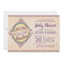 Chá de fraldas Elegante New Orleans Mardi Gras