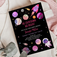 Chá de fraldas Espacial do Astronauta para Raparig