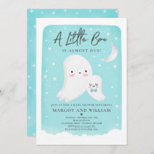 Chá de fraldas Fantasma de Halloween do Chá de fra