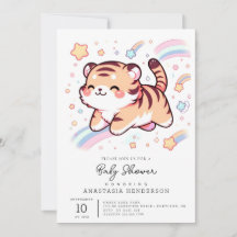 Chá de fraldas Feliz de Tigre