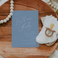 Chá de fraldas Humano Cinzento Azul Quente