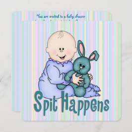 Convite Chá de fraldas Humorístico