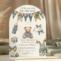 Chá de fraldas Jean Baby Denim