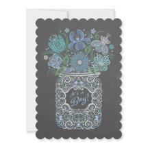 Chá de fraldas Lacy Mason é um menino