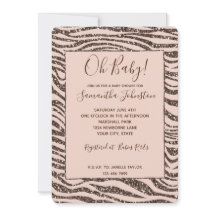 Chá de fraldas Leve Peixe-Lixo Castanho-Zebra-Leve