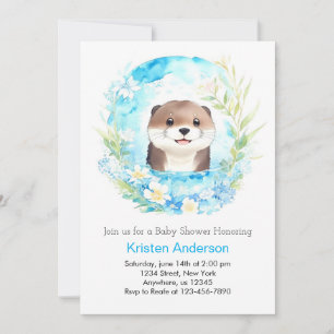 Convite Chá de fraldas Magic Boy de Aquarela Feliz de Otte