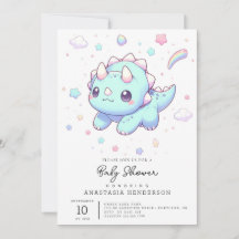 Chá de fraldas Maiestoso Dreamur Dinossaur