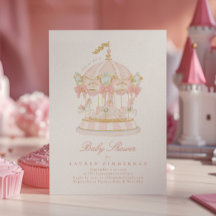 Chá de fraldas Moça Carrossel Arcos Fairytalis Ros