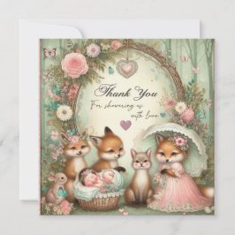 Convite Chá de fraldas Muito Obrigado