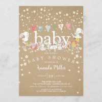 Chá de fraldas Neutro de Bonecas Doce