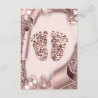 Chá de fraldas, Novo Menino, Glama de Pés, Rosa co