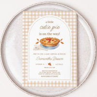 Chá de fraldas Pequeno Pie Gingham