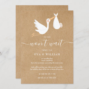 Convite Chá de fraldas, Placa de Cancelamento de Sprinkle