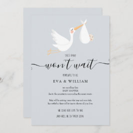 Convite Chá de fraldas, Placa de Cancelamento de Sprinkle