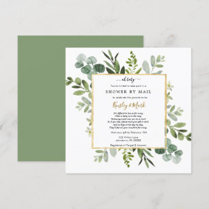 Convite Chá de fraldas por Correio