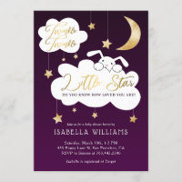 Chá de fraldas Púrpura da Estrela Pequena Brilhant