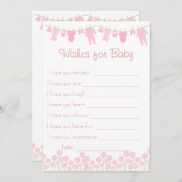 Convite Chá de fraldas Rosa Quer Jogo Para Bebê