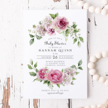 Chá de fraldas Rosa Rosa Rosa Rosa Rosa Rosa, Hydr