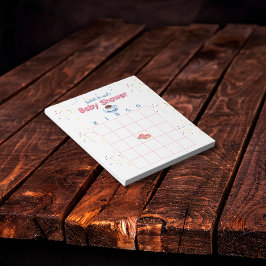 Convite Chá de fraldas rosquinha Sprinkles Bingo Game