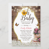 Chá de fraldas Russo Bolo Floral Girassol