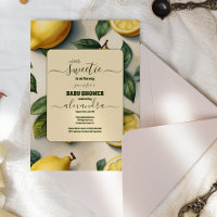 Chá de fraldas Russo de Citrus Lemon Orchard