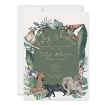 Chá de fraldas selvagem