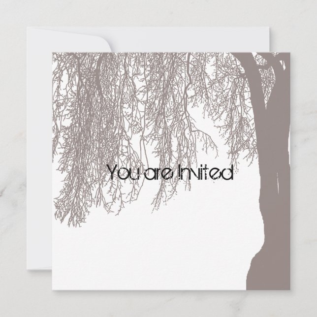 Convite Chá de fraldas selvagem de choro (Frente)