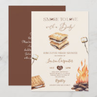 Chá de fraldas Smore to Love