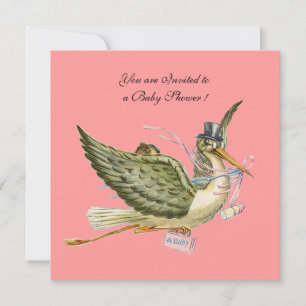 CONVITE CHÁ DE FRALDAS STORK