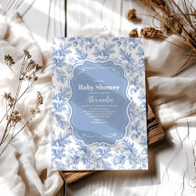 Chá de fraldas Toile De Jouy Woodland