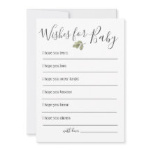 Chá de fraldas Verde Deseja Bebê