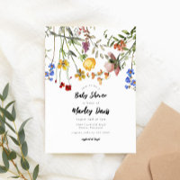 Chá de fraldas verde moderno do Jardim de Flores S