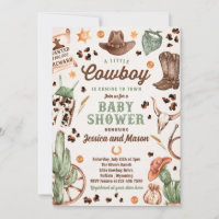 Chá de fraldas Wild West Rodeo Ranch Boy