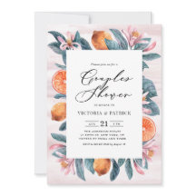 Chá de Laranjas Botânicas e Casais de Brilhos Rosa