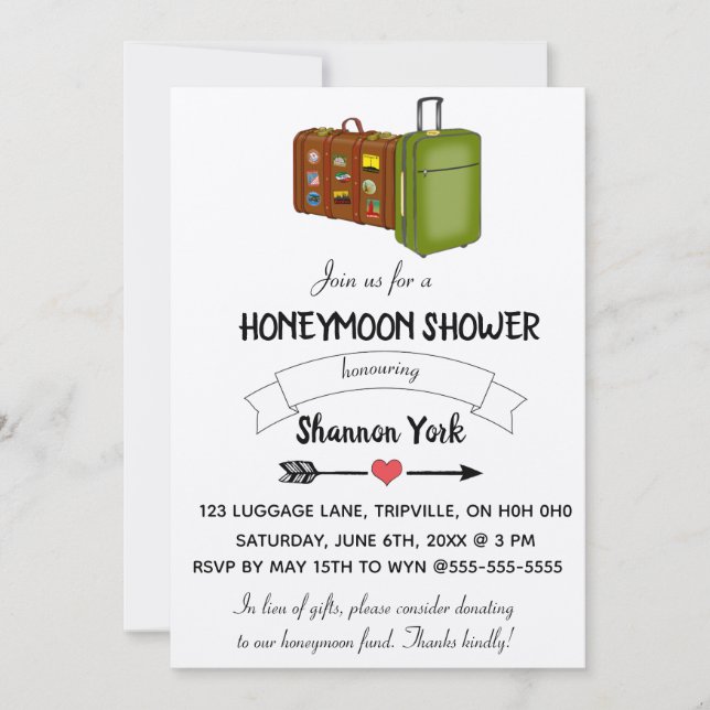 Convite Chá de Luz de Luz Editável (Frente)