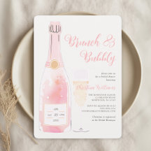 Chá de Noiva de Brunch e Champanhe Bubbly