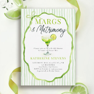 Convite Chá de Noiva do Bistro Margarita de Margs Matrimon