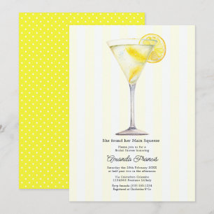 Convite Chá de Noiva do Main Squeeze Lemon Martini