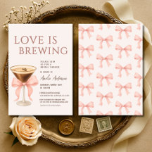 Chá de Noiva Espresso Martini 'O Amor Está Cozinha
