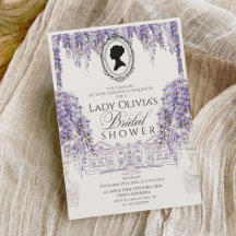 Chá de Noiva Floral Vintage da Era Regência