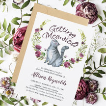 Chá de Noiva Getting Meowied